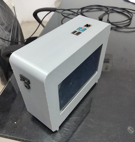 IoT Payphone enclosure — deployed unit